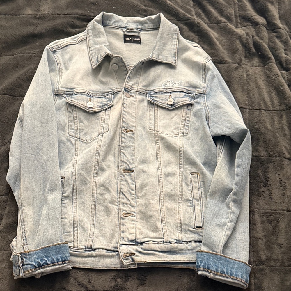 GHOST Light Blue Denim Jacket - LIMITED EDITION